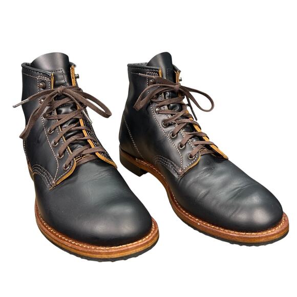 Red Wing Mens 9060 Beckman Black Leather Chukka Boot Size US 10 D main image 5
